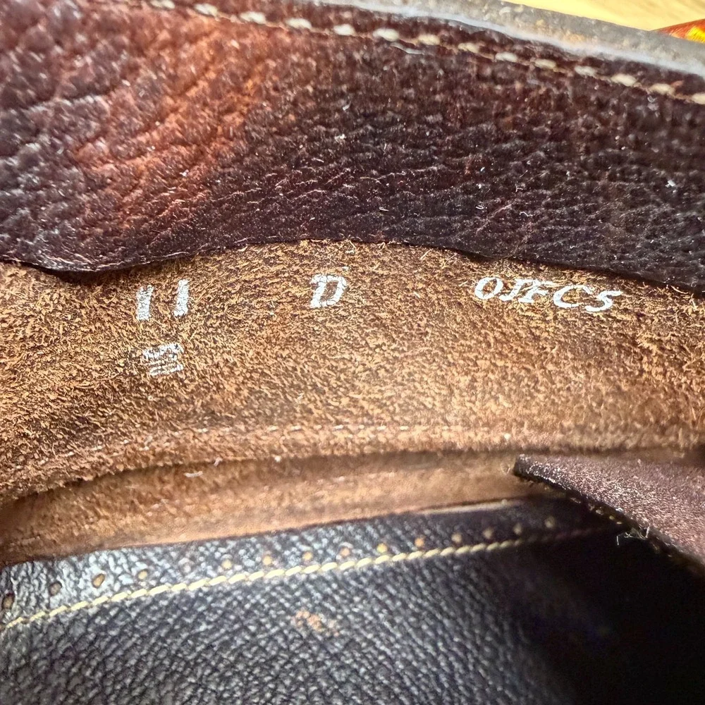 LL BEAN Jackman Moc Toe Chukka Boot Mens 11 D Handsewn Casual Outdoor Heritage